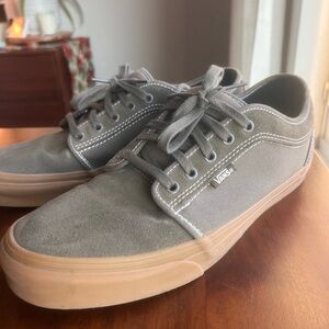 Vans Men's Suede Sage Green Chukka Sneakers